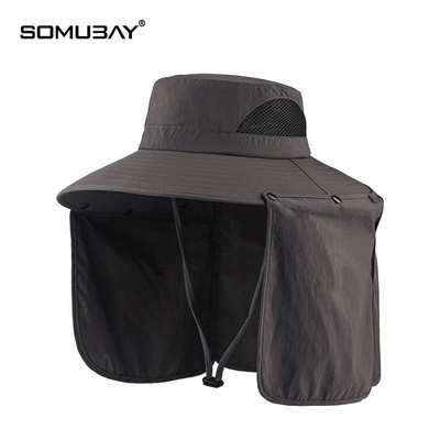 Мъжка шапка - с голяма периферия