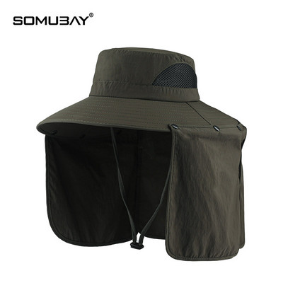 Мъжка шапка - с голяма периферия