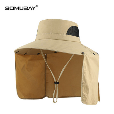 Мъжка шапка - с голяма периферия