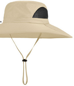 Muški ljetni šešir od prozračnog materijala pogodan za planinu