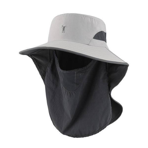 Лятна рибарска шапка с широка периферия