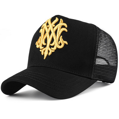 Мъжка бейзболна шапка от дишаща материя с козирка