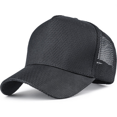 Мъжка бейзболна шапка от дишаща материя с козирка