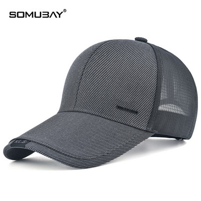 Ljetna bejzbol kapa s mrežastim dijelom