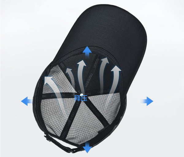 Ljetna bejzbol kapa s mrežastim dijelom