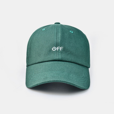 Ежедневна бейзболна мъжка шапка с козирка и бродиран надпис