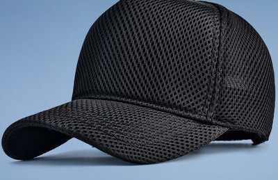 Мъжка лятна шапка от дишаща материя с козирка