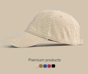 Мъжка памучна шапка - с бродерия