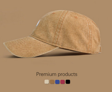 Мъжка памучна шапка - с бродерия