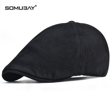 Мъжки текстилен каскет в ретро стил