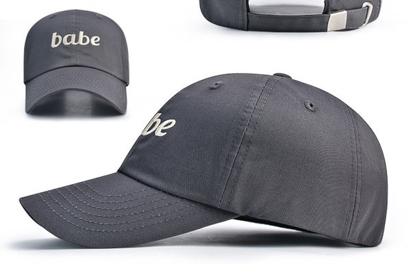 Бейзболна мъжка шапка с бродиран надпис