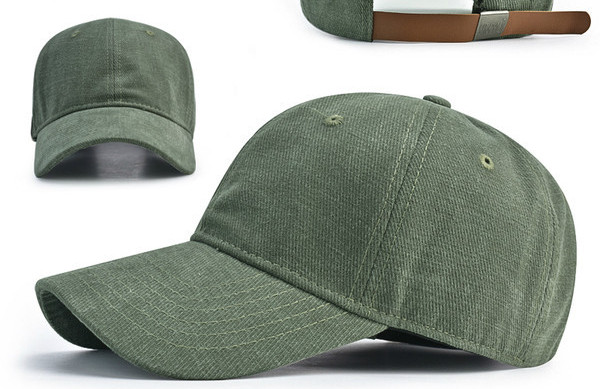 Мъжка шапка - с мека горна част