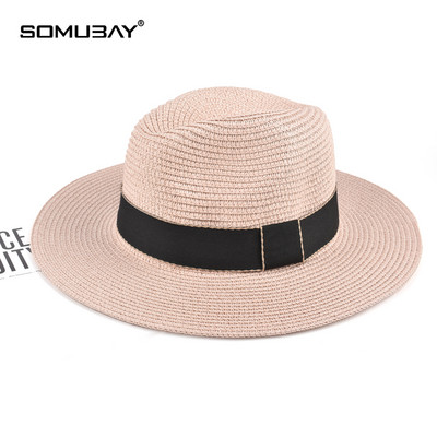 Сламена мъжка шапка в няколко цвята