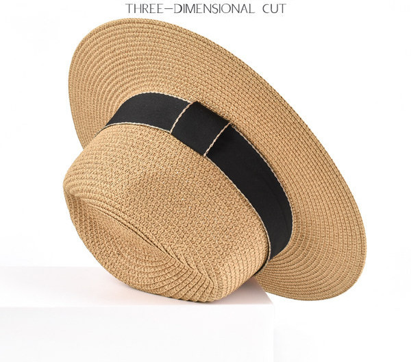 Сламена мъжка шапка в няколко цвята