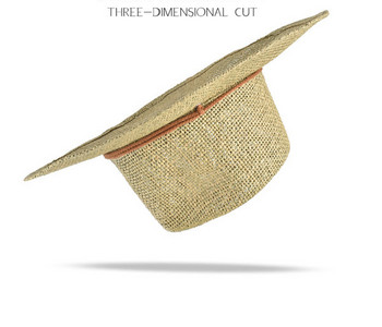 Ανδρικό καουμπόικο καπέλο - ψάθινο