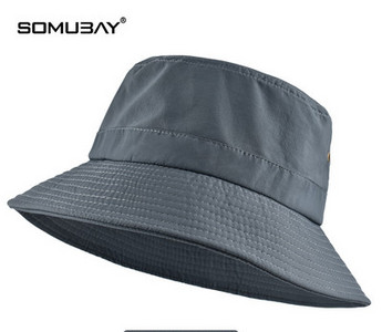 Текстилна едноцветна шапка тип рибарска