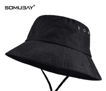 Текстилна едноцветна шапка тип рибарска