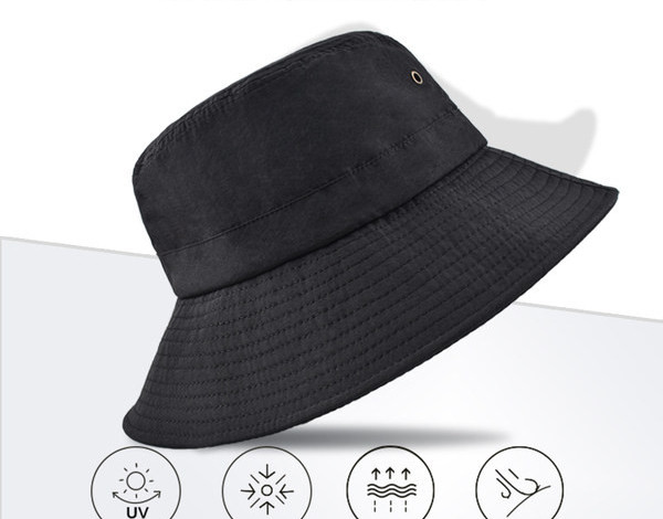 Текстилна едноцветна шапка тип рибарска