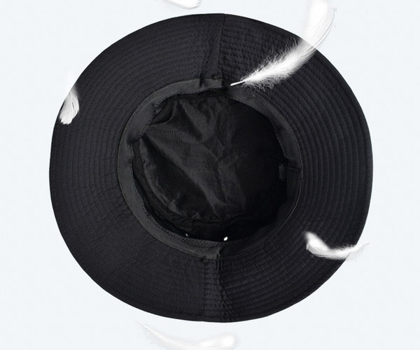 Текстилна едноцветна шапка тип рибарска