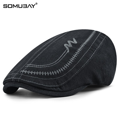 Tekstiilist tikandiga meeste müts