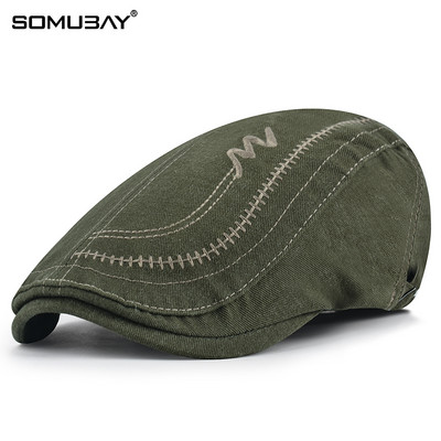 Tekstiilist tikandiga meeste müts