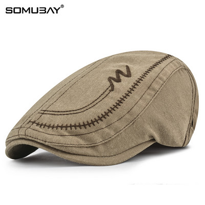 Tekstiilist tikandiga meeste müts