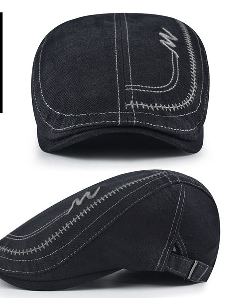 Tekstiilist tikandiga meeste müts