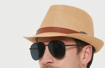Мъжка слънцезащитна шапка - ваканционна плажна 