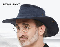 Мъжка лятна шапка - с връзки