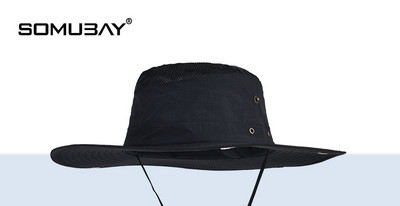 Мъжка лятна шапка - с връзки