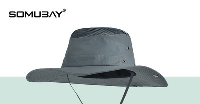 Мъжка лятна шапка - с връзки