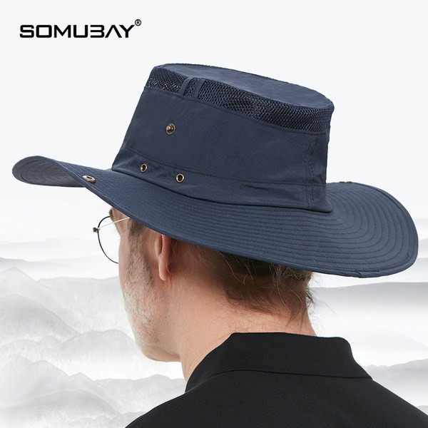 Мъжка лятна шапка - с връзки