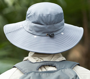 Αντηλιακό ανδρικό καπέλο με γείσο κατάλληλο για ψάρεμα