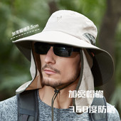 Текстилна шапка с периферия и маска за лице подходяща за риболов