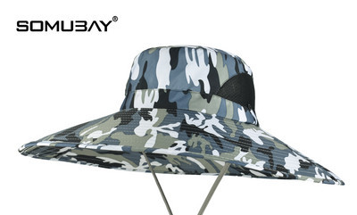 Мъжка рибарска шапка - с голяма периферия