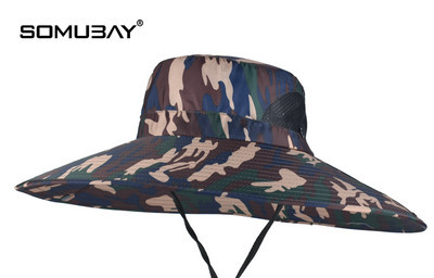 Мъжка рибарска шапка - с голяма периферия