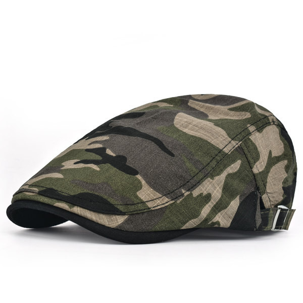 Мъжка регулируема шапка тип барета подходяща за ежедневието