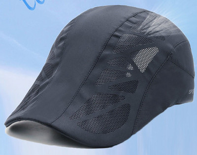 Vyriška tekstilinė beretinė kepurė iš kvėpuojančios medžiagos