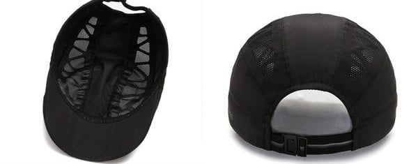 Мъжка текстилна шапка тип барета от дишаща материя 