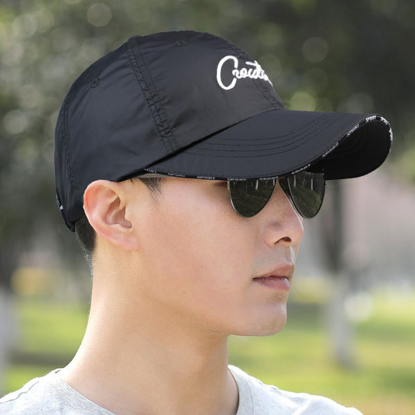 Мъжка тънка бейзболна шапка - с надпис