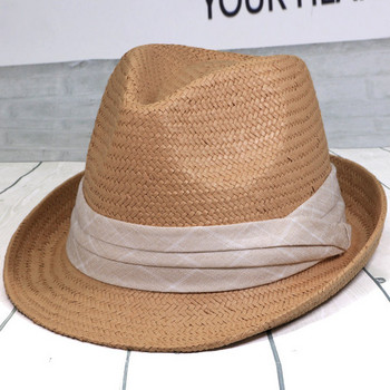 Мъжка сламена шапка в няколко цвята