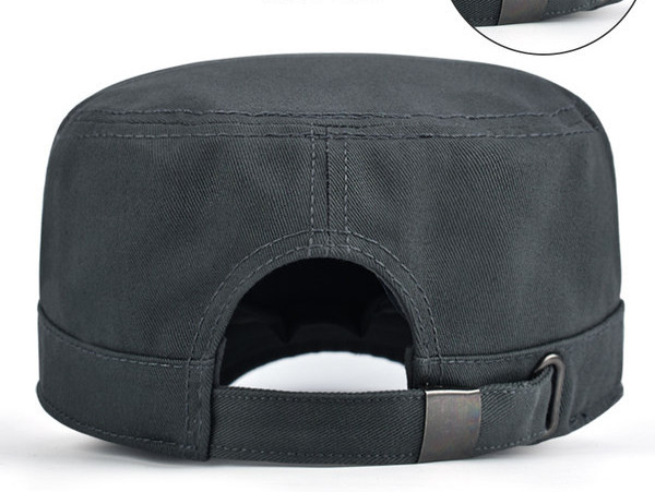 Слънцезащитна мъжка шапка с козирка и бродерия