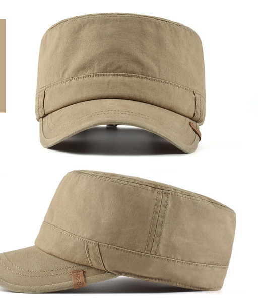 Текстилна едноцветна шапка с козирка