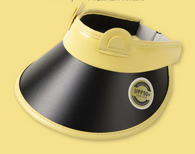 Слънцезащитна детска козирка с цветен десен