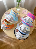 Детска козирка за лятото с вентилатор