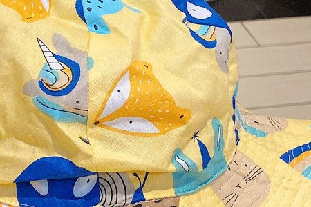 Шапка за лятото с широка периферия за момичета и момчета