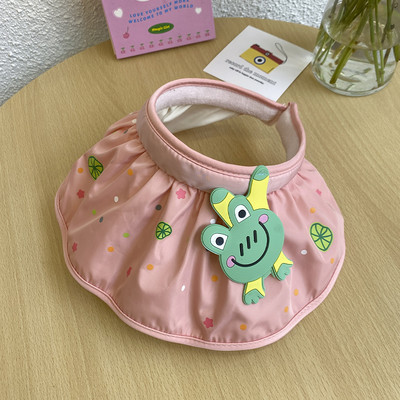 Детска лятна козирка с широка периферия