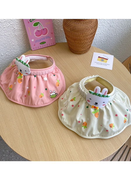 Детска лятна козирка с широка периферия