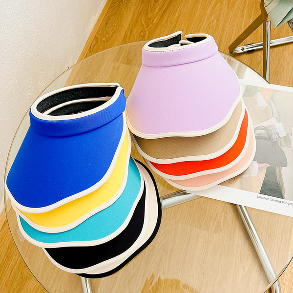 Детска слънцезащитна шапка - с голяма периферия