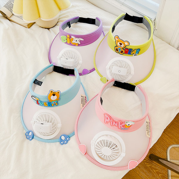 Детска шапка - с вентилатор